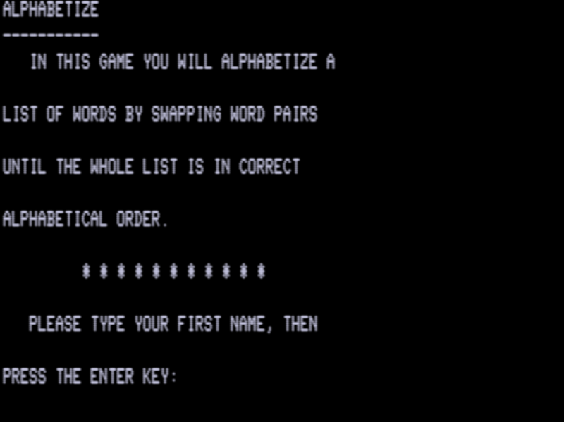 Screen shot